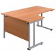 Olton Twin Cantilever Corner Office Desk